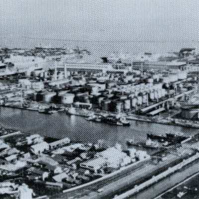 1970年頃の川崎製油所